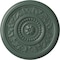 Ekena Millwork Marseille Ceiling Medallion (Fits Canopies up to 4 1/4"), Hnd-Painted Cloud Burst, 16 1/8"OD x 5/8"P CM16MACBF - alternate 1